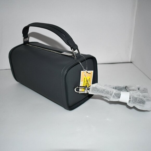 Michael Kors Orchard Small East West Barrel Crossbody Bag in Slate #3SF4S50C5L N - Picture 5 of 7